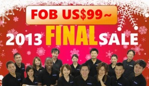 2013 FINAL SALE from today!!!