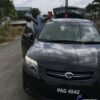 Customer photo of a Japanese used TOYOTA COROLLA FIELDER supplied by EVERYCAR.jp to Guyana