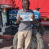 Customer with a FORD TRACTOR 4130 exported from Japan to Tanzania through EVERYCAR.jp