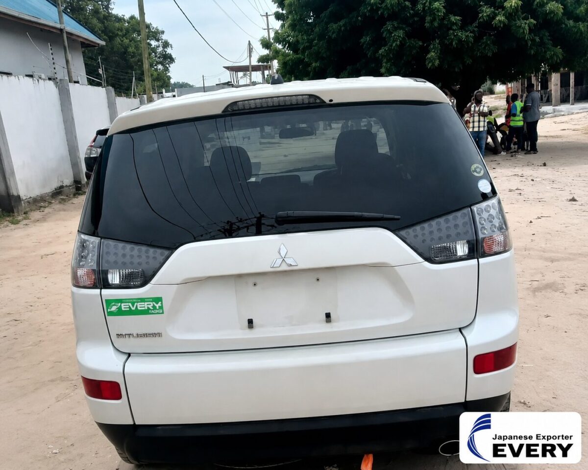 Customer in Tanzania with a Japanese used 2007 MITSUBISHI OUTLANDER supplied through EVERYCAR.jp