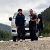 Customer with a Japanese used TOYOTA HIACE VAN exported to Canada through EVERYCAR.jp