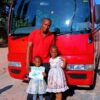 Customer in Tanzania with a Japanese used NISSAN CIVILIAN supplied by EVERYCAR.jp