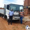 Malawi customer with a Japanese used HINO RANGER TRUCK supplied by EVERYCAR.jp