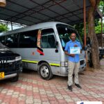 Tanzania customer with a Japanese used TOYOTA COASTER supplied through EVERYCAR.jp