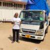 MITSUBISHI CANTER flatbed truck exported from Japan to a business customer in Tanzania through EVERYCAR.jp