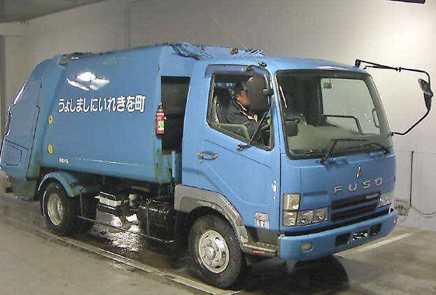 Sales record MITSUBISHI FUSO FIGHTER / GARBAGE TRUCK