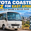 Toyota Coaster 1HZ passenger bus buyer guide for East Africa