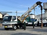 MITSUBISHI CANTER POLE DRILLING TRUCK 4D35